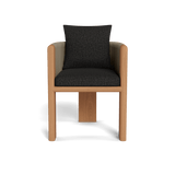 Palm Beach Teak Dining Chair | Teak Natural, Copacabana Midnight, Rope Stone