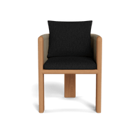 Palm Beach Teak Dining Chair | Teak Natural, Pebble Charcoal, Rope Stone