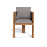 Palm Beach Teak Dining Chair | Teak Natural, Sorrento Stone, Rope Stone