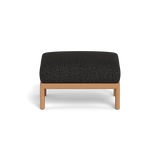 Palm Beach Teak Ottoman | Teak Natural, Copacabana Midnight,