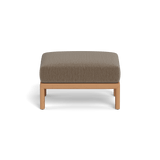 Palm Beach Teak Ottoman | Teak Natural, Marley Mink,