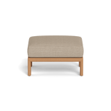 Palm Beach Teak Ottoman | Teak Natural, Monterey Sand,