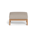 Palm Beach Teak Ottoman | Teak Natural, Pebble Sand,