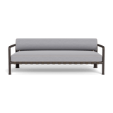 Parker 2 Seat Sofa | Aluminum Bronze, Panama Cloud, Panama Marble