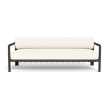 Parker 2 Seat Sofa | Aluminum Bronze, Riviera Ivory, Panama Blanco