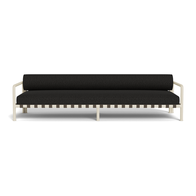 Parker 3 Seat Sofa | Aluminum Bone, Copacabana Midnight, Copacabana Midnight