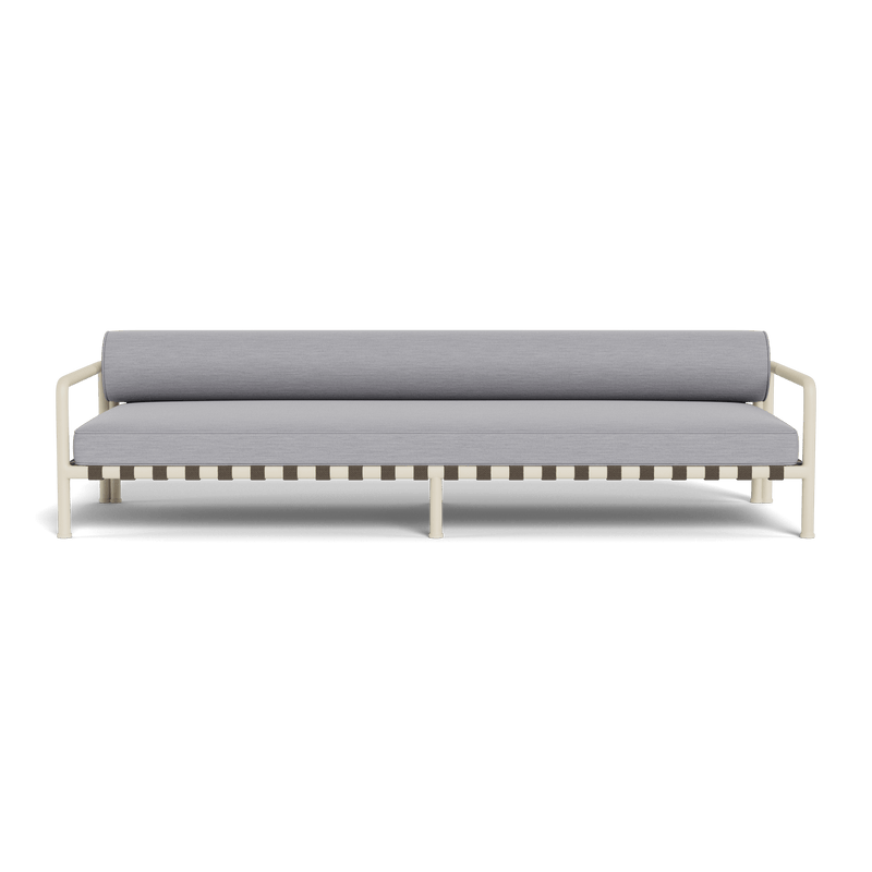 Parker 3 Seat Sofa | Aluminum Bone, Panama Cloud, Panama Cloud