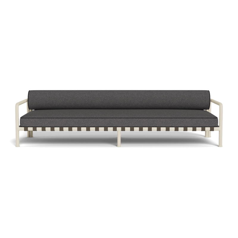 Parker 3 Seat Sofa | Aluminum Bone, Riviera Slate, Copacabana Midnight