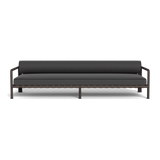 Parker 3 Seat Sofa | Aluminum Bronze, Panama Grafito, Copacabana Midnight