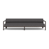 Parker 3 Seat Sofa | Aluminum Bronze, Riviera Slate, Copacabana Midnight