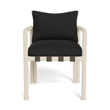 Parker Dining Chair | Aluminum Bone, Copacabana Midnight, Copacabana Midnight