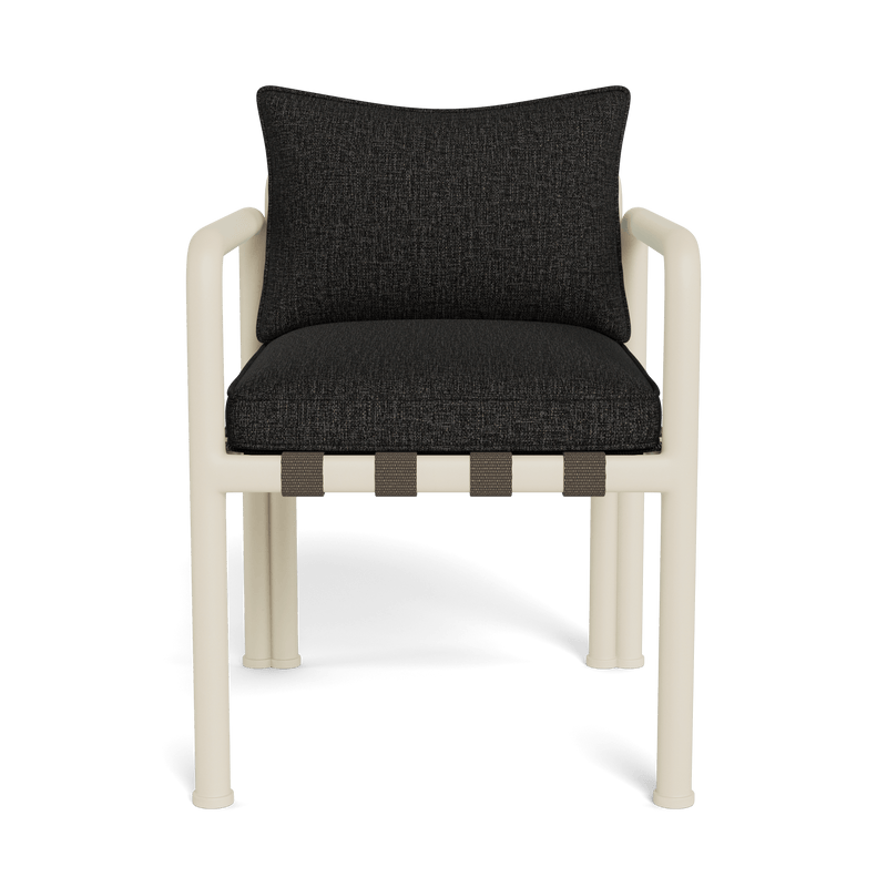 Parker Dining Chair | Aluminum Bone, Copacabana Midnight, Copacabana Midnight