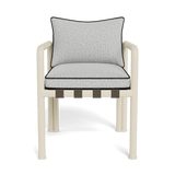 Parker Dining Chair | Aluminum Bone, Copacabana Sand, Copacabana Midnight