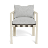 Parker Dining Chair | Aluminum Bone, Copacabana Sand, Copacabana Sand