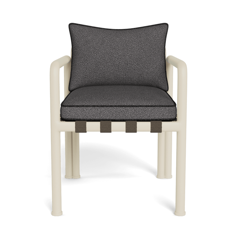 Parker Dining Chair | Aluminum Bone, Riviera Slate, Copacabana Midnight