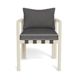 Parker Dining Chair | Aluminum Bone, Riviera Slate, Copacabana Sand