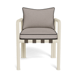 Parker Dining Chair | Aluminum Bone, Riviera Stone, Copacabana Midnight