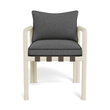 Parker Dining Chair | Aluminum Bone, Siesta Slate, Copacabana Midnight