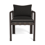 Parker Dining Chair | Aluminum Bronze, Copacabana Midnight, Panama Marble