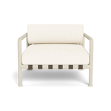 Parker Lounge Chair | Aluminum Bone, Riviera Ivory, Panama Blanco