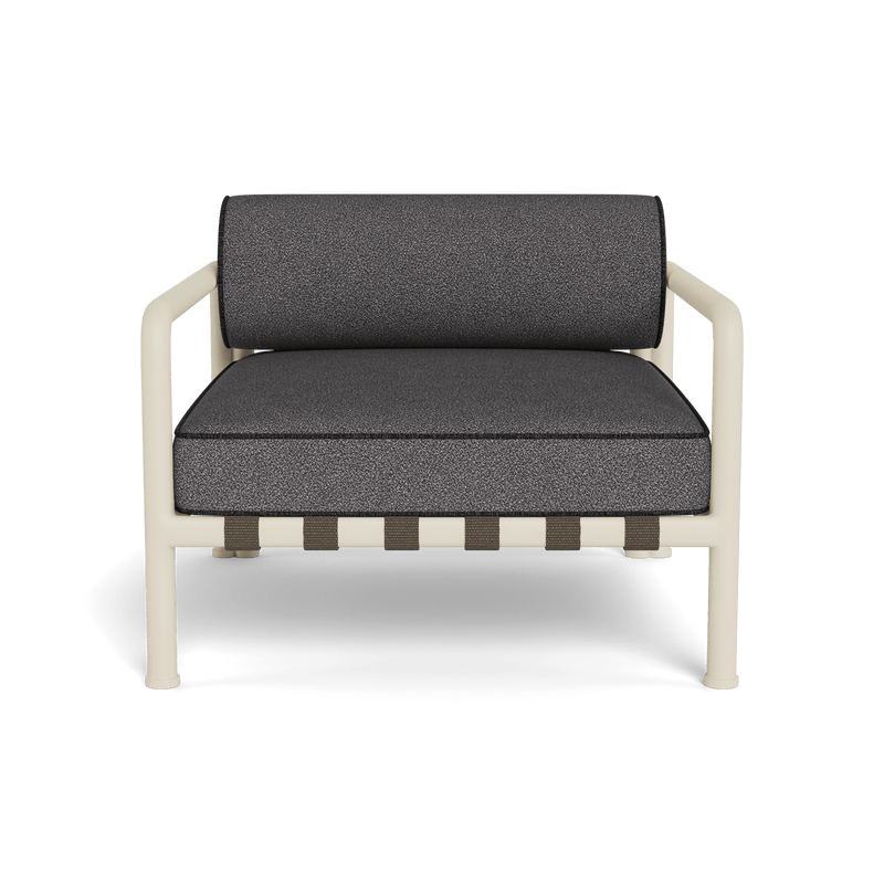 Parker Lounge Chair | Aluminum Bone, Riviera Slate, Copacabana Midnight