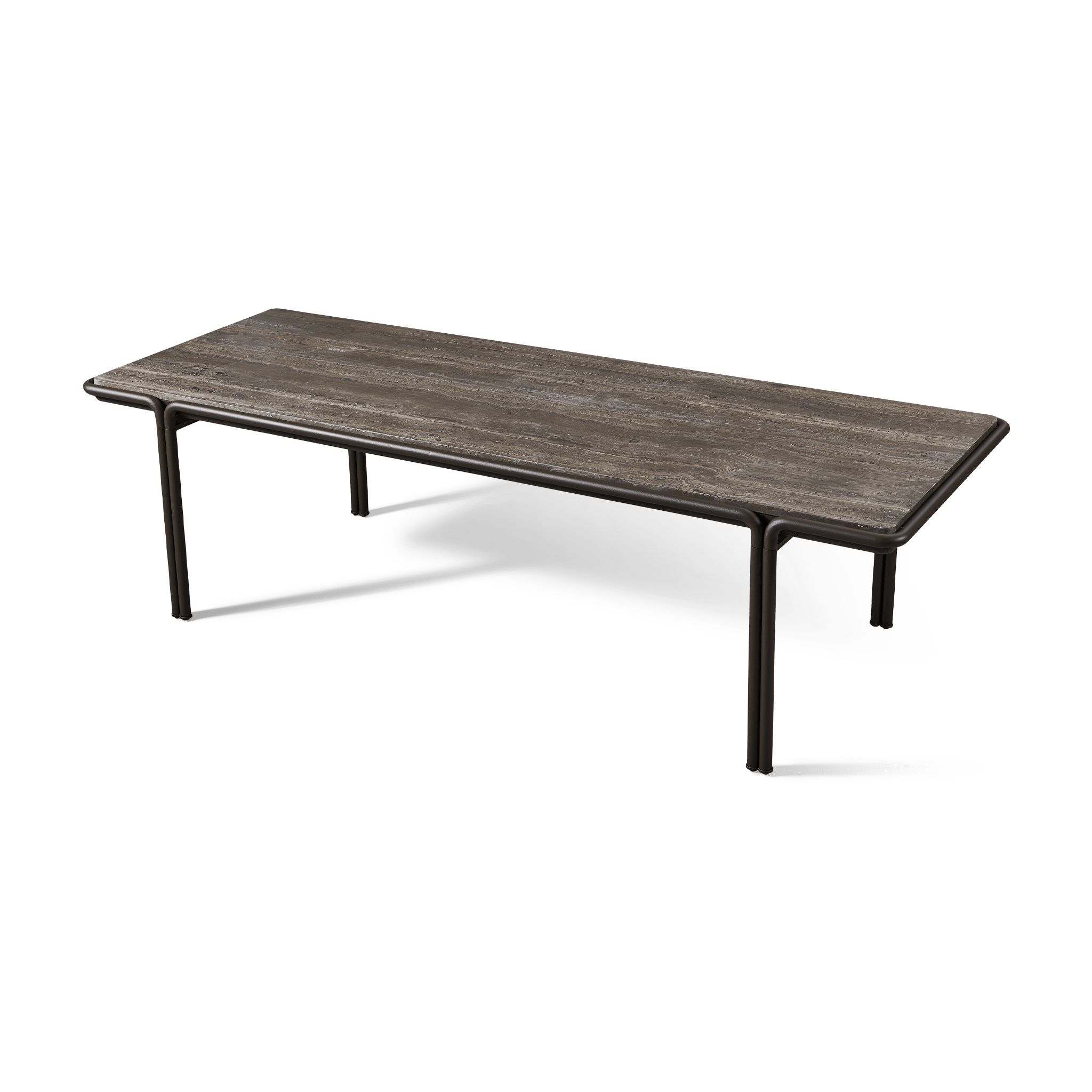 Τραπεζαρία Parker ορθογώνια 110"