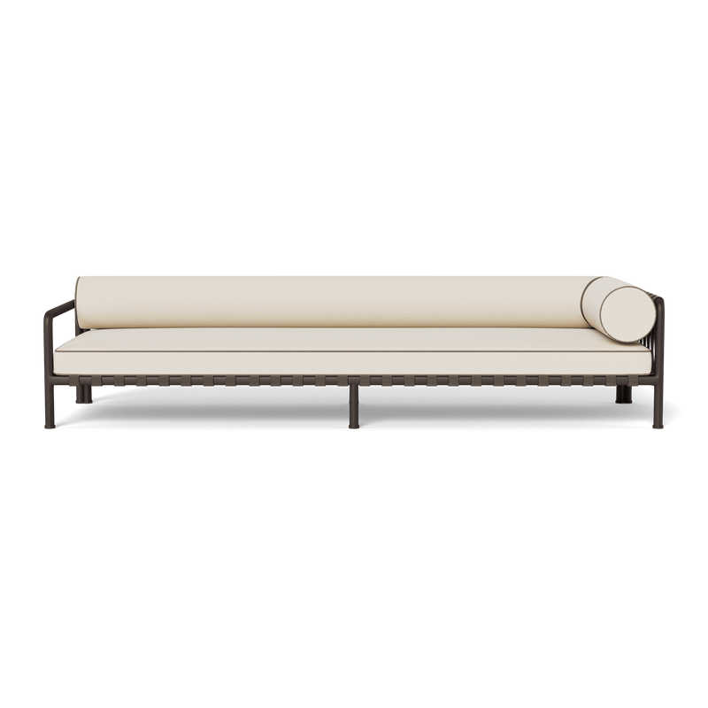 Parker Return Left | Aluminum Bronze, Siesta Ivory, Panama Coco