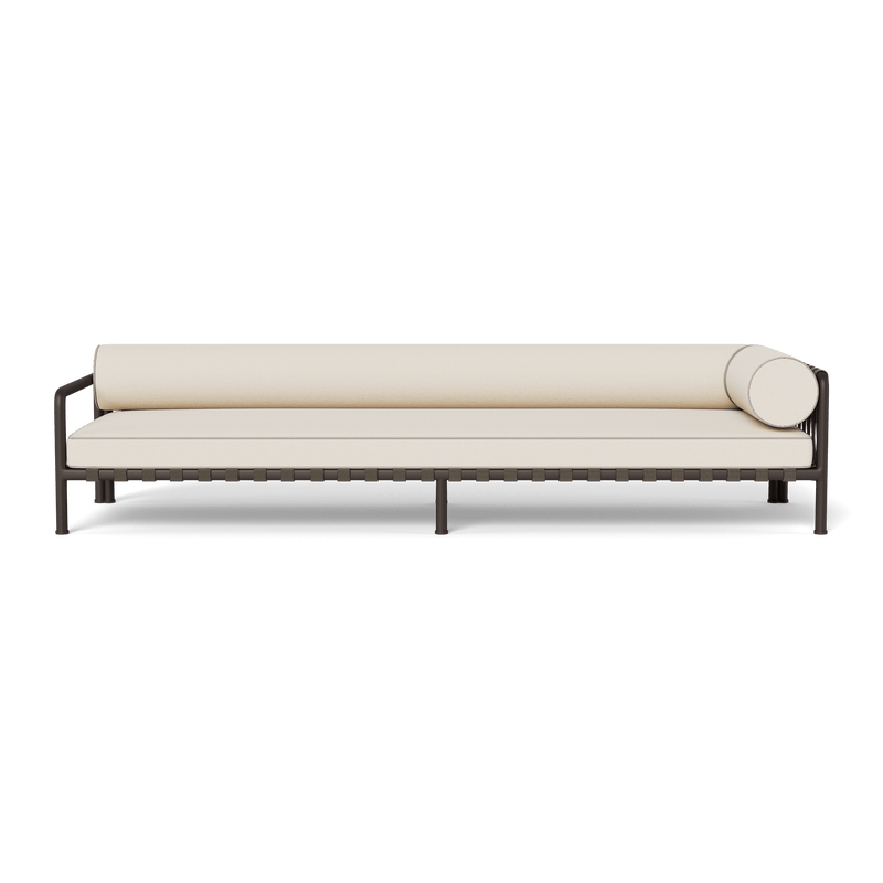 Parker Return Left | Aluminum Bronze, Siesta Ivory, Panama Marble