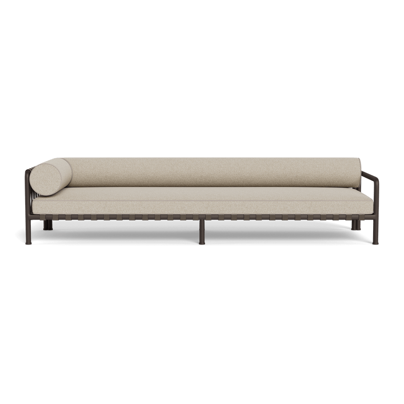 Parker Return Right | Aluminum Bronze, Siesta Taupe, Panama Marble