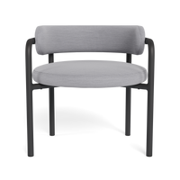 Porto Aluminum Club Chair