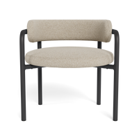Porto Aluminum Club Chair