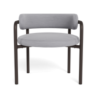 Porto Aluminum Club Chair