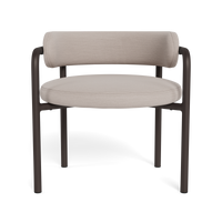Porto Aluminum Club Chair