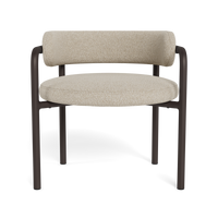Porto Aluminum Club Chair