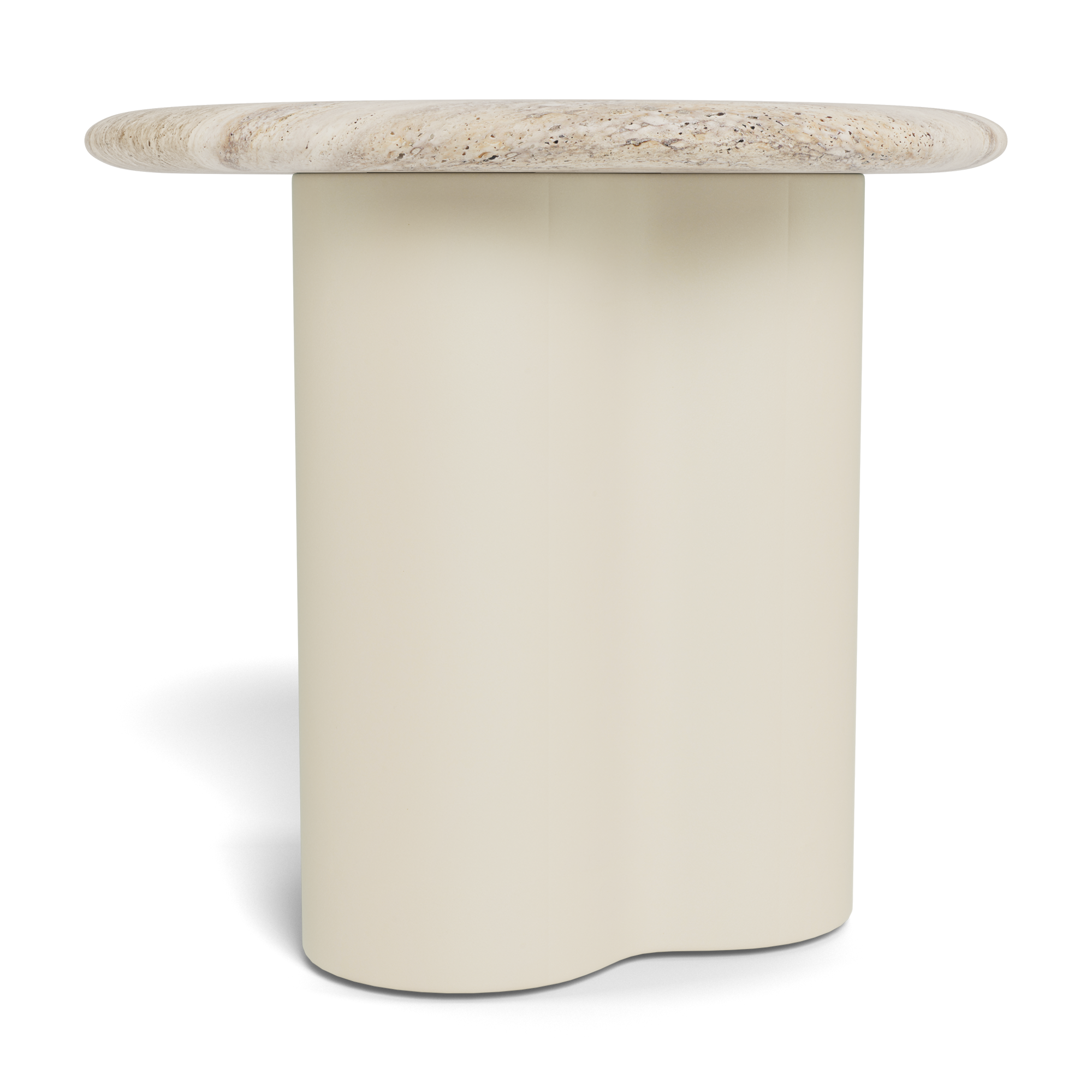 Porto Aluminum Round Side Table 22"