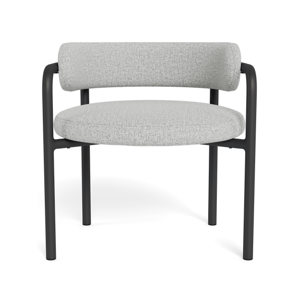 Porto Aluminum Club Chair | Aluminum Asteroid, Copacabana Sand,