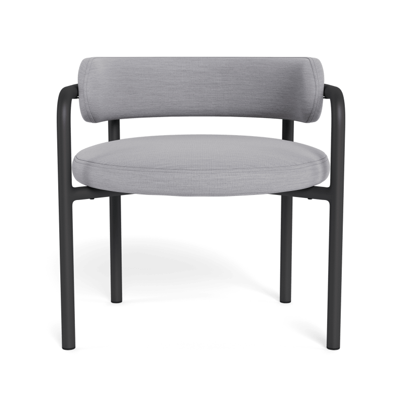 Porto Aluminum Club Chair