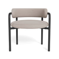 Porto Aluminum Club Chair