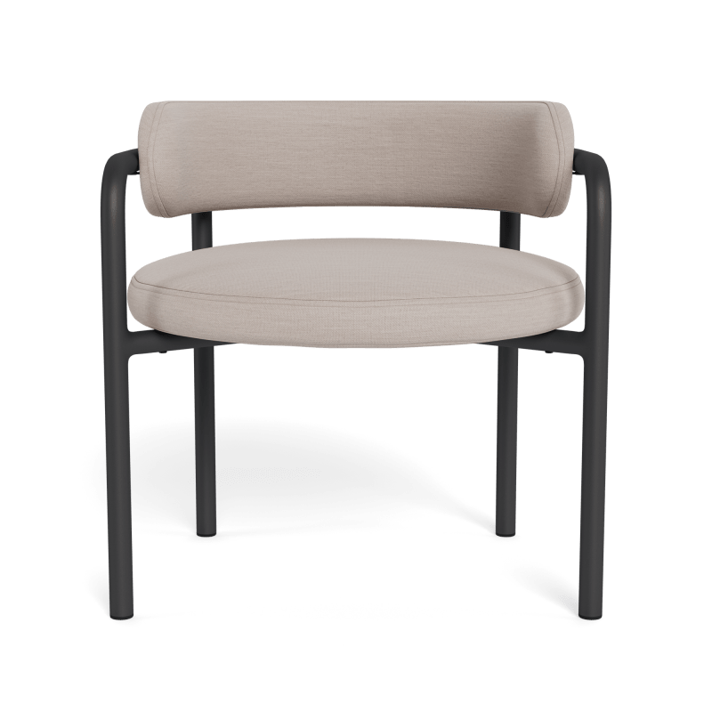Porto Aluminum Club Chair