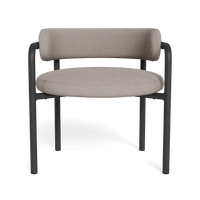 Porto Aluminum Club Chair