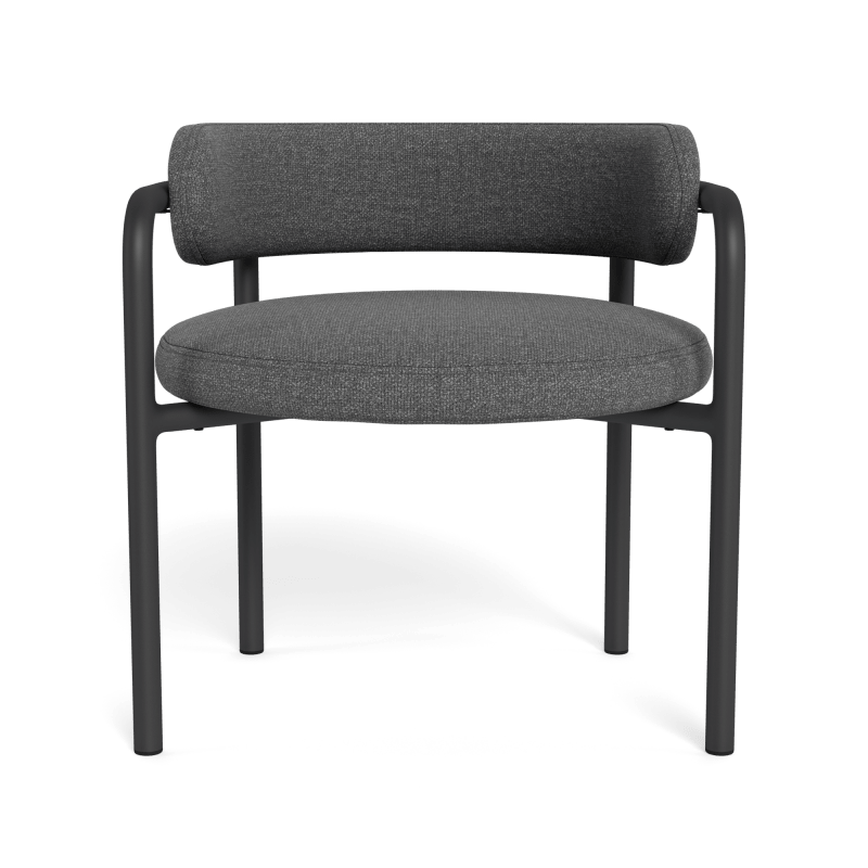 Porto Aluminum Club Chair