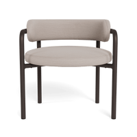 Porto Aluminum Club Chair