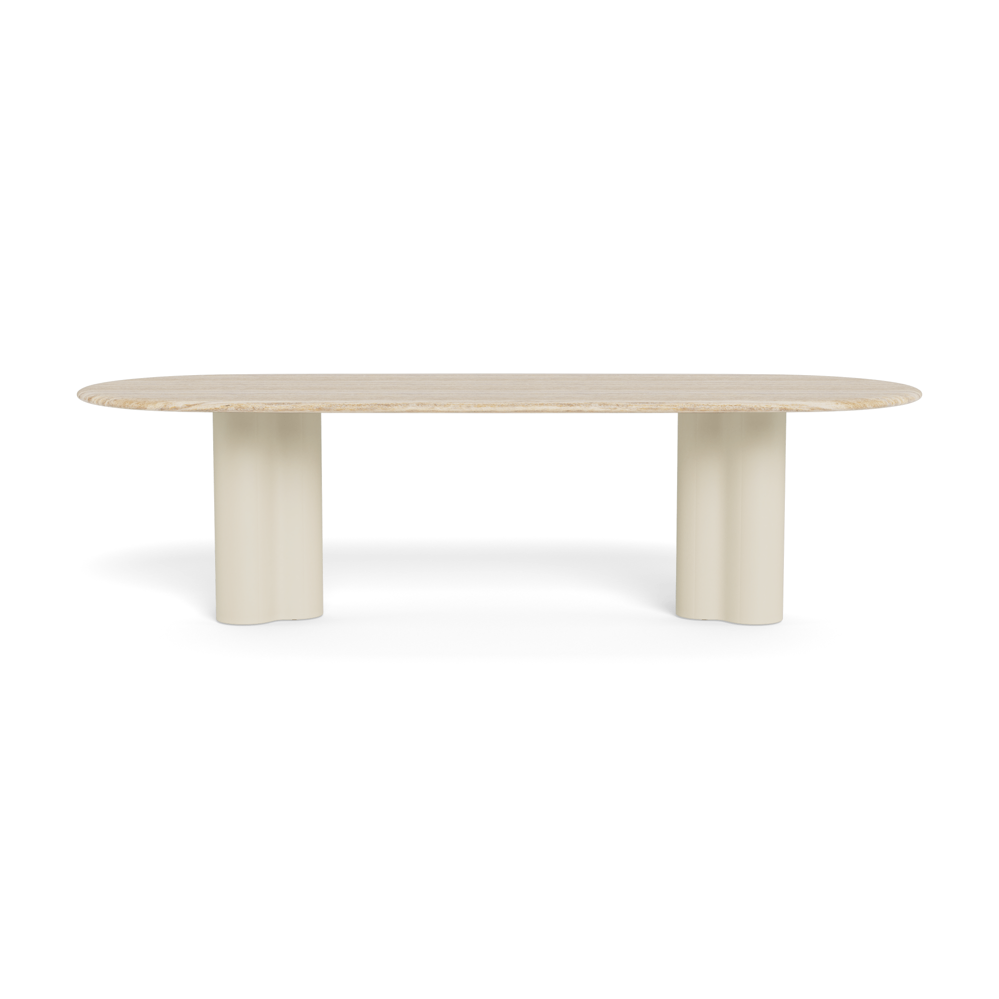 Porto Aluminum Pill Dining Table 108 Porto Aluminum Pill Dining Table 108