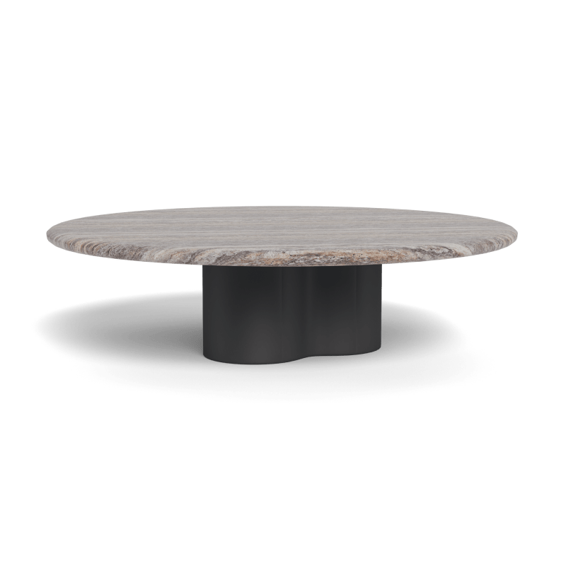 Porto Aluminum Round Coffee Table 48"