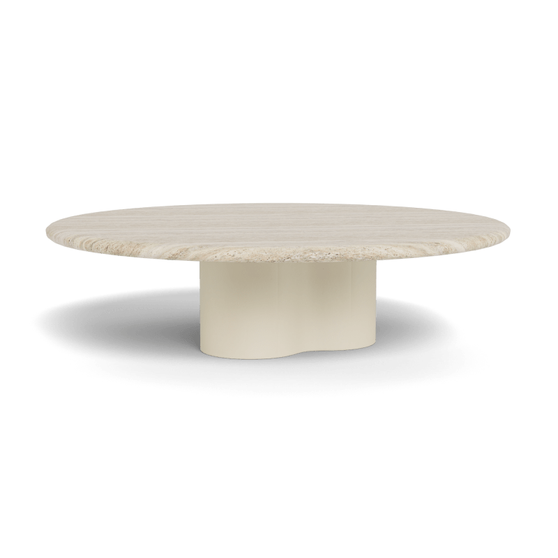Porto Aluminum Round Coffee Table 48"