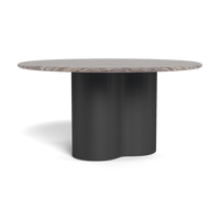 Porto Aluminum Round Dining Table 60"