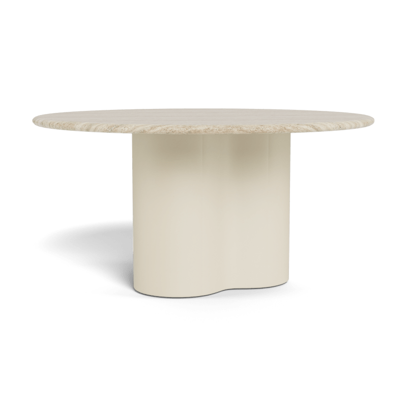 Porto Aluminum Round Dining Table 60"