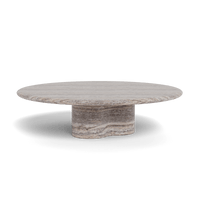 Porto Travertine Round Coffee Table