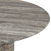 Porto Travertine Round Dining Table 72"