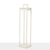 Retro Solar Lantern - Large | Aluminum Bone, ,